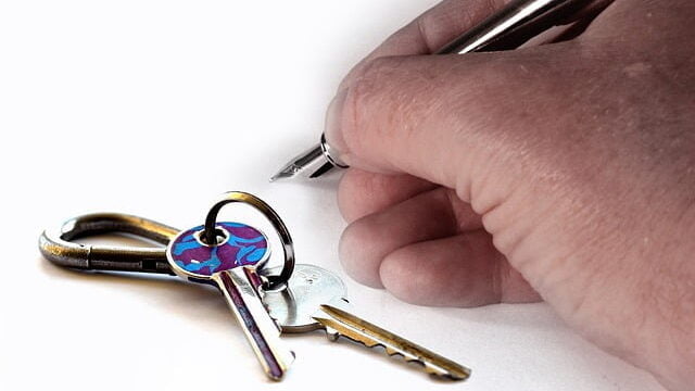 hand, key, house keys, Lease Option Investing