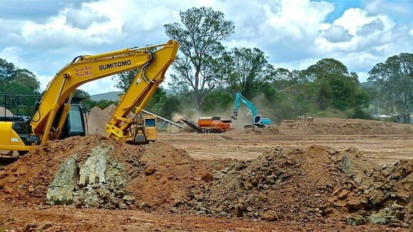 Land Development, bulldozer, crawler, earth-moving