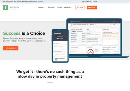 Buildium Property Management Software