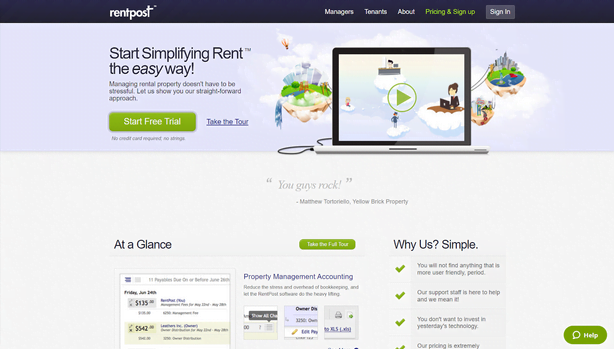 RentPost Property Management Software