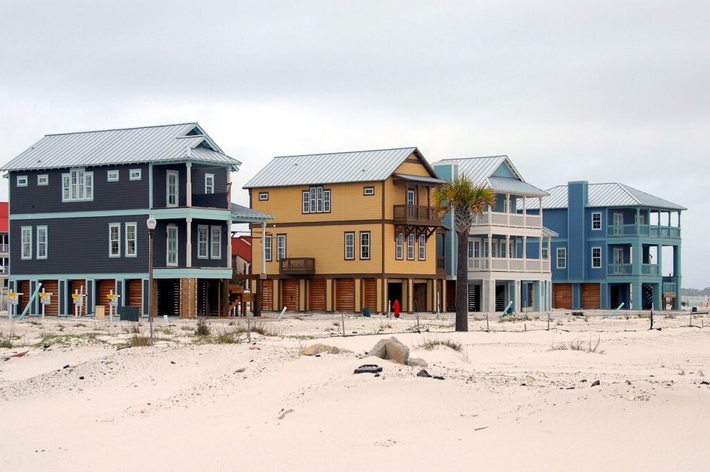 Vacation Rentals, beach homes, construction, industry